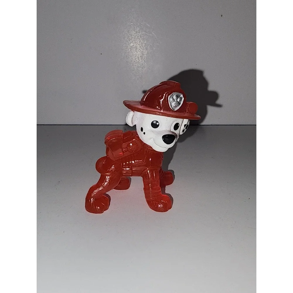 Paw Patrol Marshall Fire Dog Neon Translucent‎ Replacement Toy